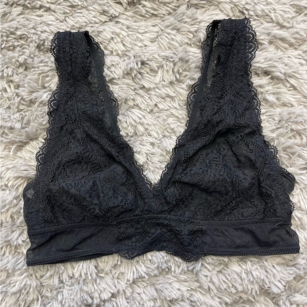 Auden Unlined Lace Bralette Size XS